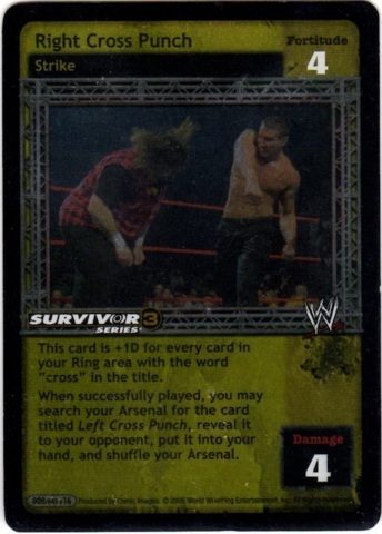 Right Cross Punch (SS3) Foil